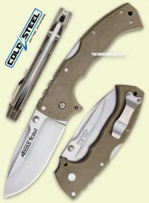 Cold Steel 4-Max Scout FDE folding knife