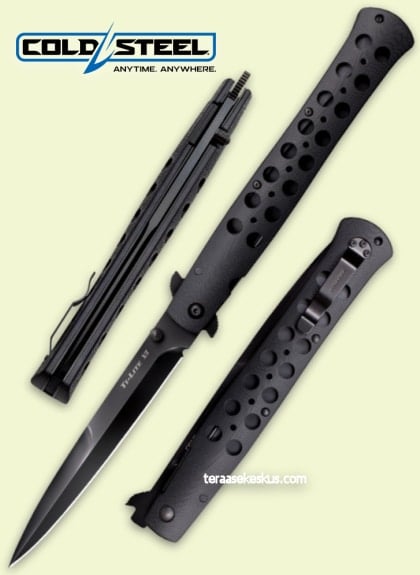 Cold Steel Ti-Lite 6" All Black Linerlock folding knife