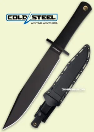 Cold Steel Trail Master Black 52100 bowie knife