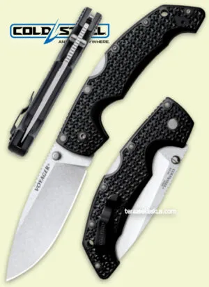 Cold Steel Large Drop Point Voyager taittoveitsi