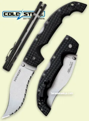 Cold Steel XL Voyager Vaquero Serrated folding knife