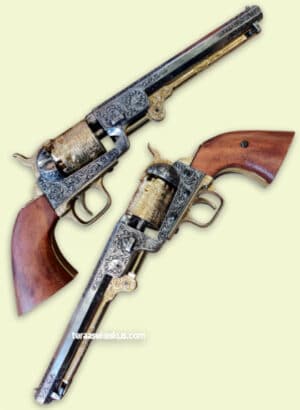 Colt Navy Model 1851 Engraved firearm replica