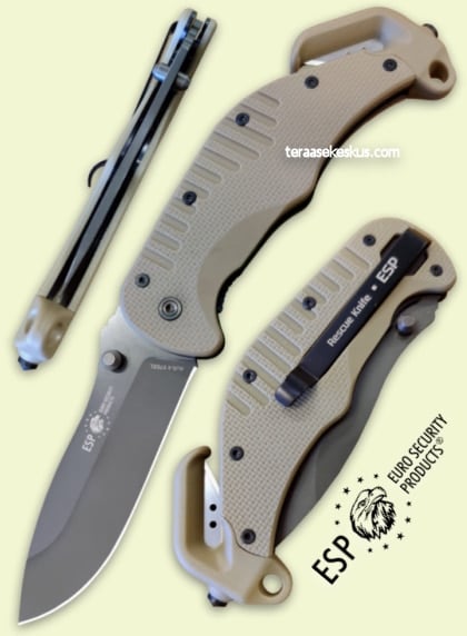ESP Rescue Knife Coyote RK-01