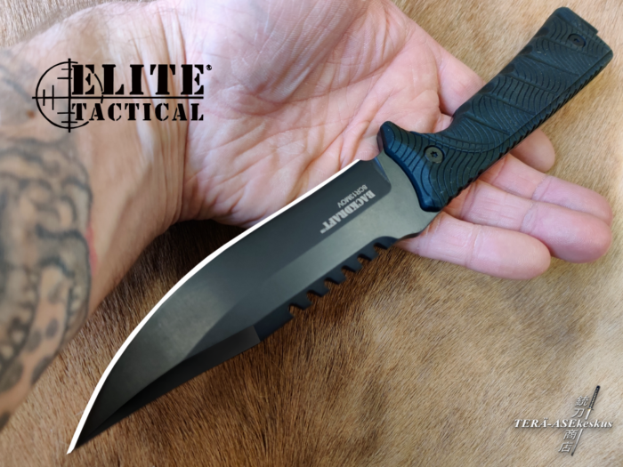 Elite Tactical Backdraft Bowie knife