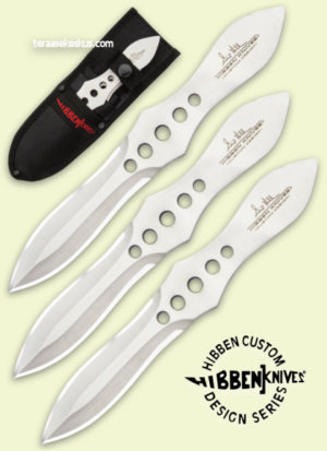 Hibben Three-Piece Master Thrower Set heittoveitsi