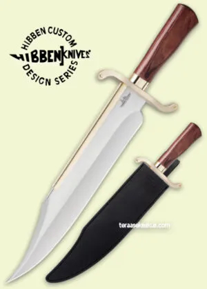 Gil Hibben Bloodwood Edition Bowie knife