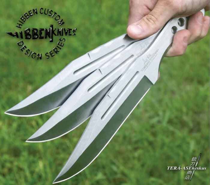 Hibben Triple Set Throwing Knives GH5106 heittoveitsi