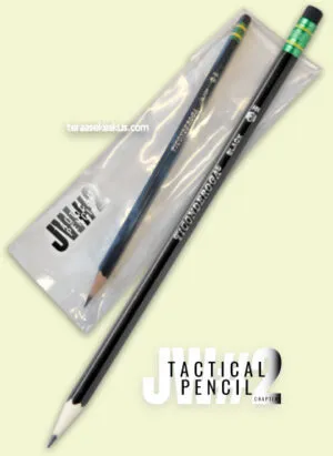 JW Ticonderoga #2 Tactical Pencil lyijykynä