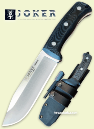 Joker Nomad Bushcraft Survival Knife metsästysveitsi