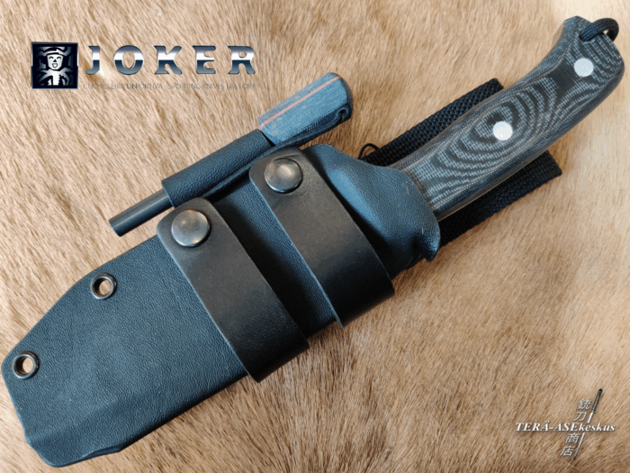 Joker Nomad Bushcraft Survival Knife metsästysveitsi
