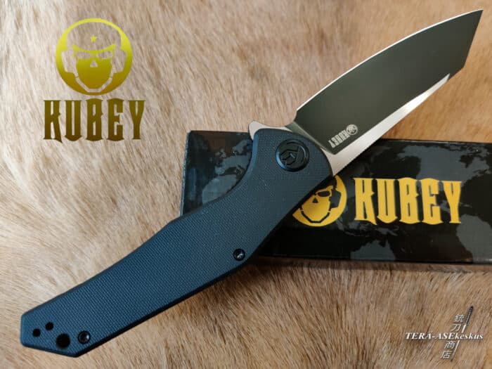 Kubey Flash Linerlock Black folding knife
