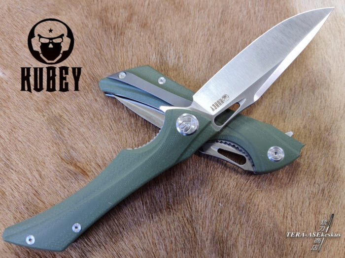 Kubey Raven Flipper Linerlock kääntöveitsi