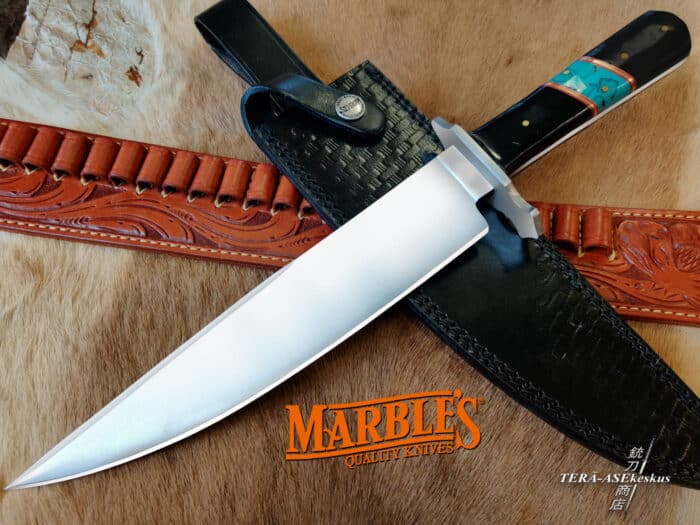 Marbles Turquoise Toothpick Bowie Knife