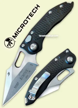 Microtech Stitch Automatic Knife Black