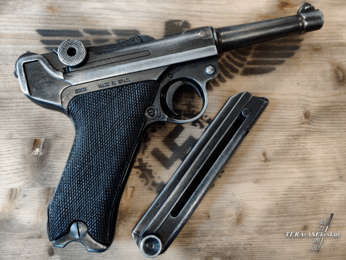 Parabellum P08 WWII Antique Edition replikapistooli