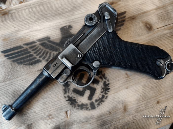 Parabellum P08 WWII Antique Edition replikapistooli