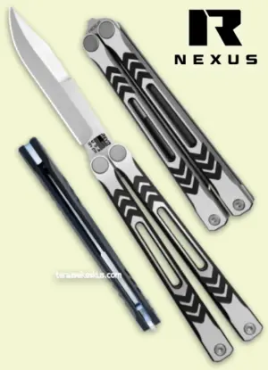 Revo Nexus Balisong Weehawk Black Cut perhosveitsi