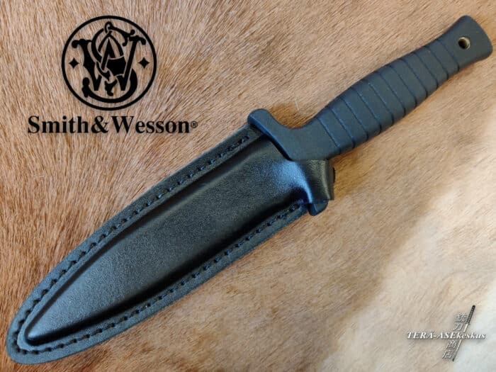 Smith & Wesson HRT9 Black Boot Knife taktinen tikari veitsi
