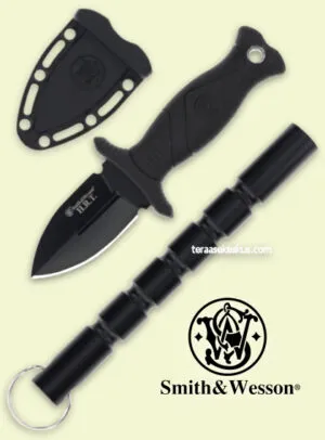 Smith & Wesson Personal Protection Combo tikari-veitsi ja kubotan