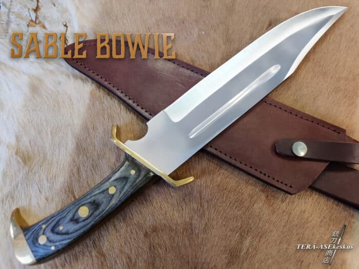 Old West Sable Bowie knife