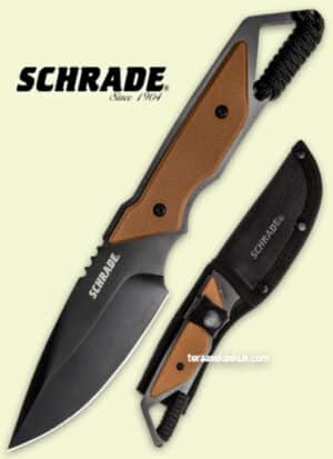 Schrade Frontier Drop Point Hunting Knife