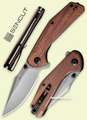 SENCUT Actium Flipper folding knife