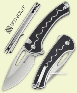 SENCUT Squiggy Flipper folding knife