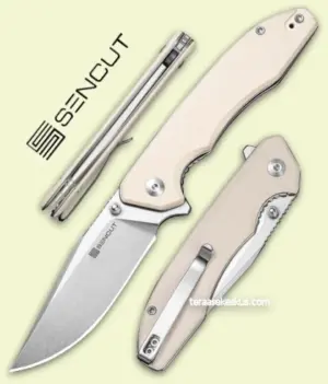 Sencut Sylor Ivory Flipper G10 kääntöveitsi