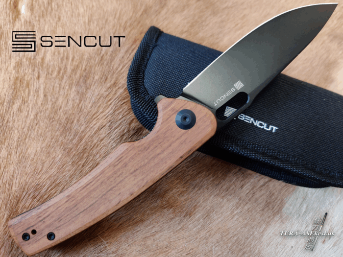 SENCUT Vesperon Guibourtia Flipper taittoveitsi