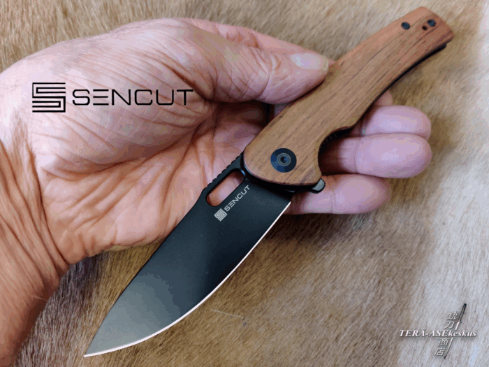 SENCUT Vesperon Guibourtia Flipper taittoveitsi