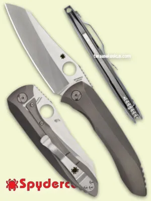 Spyderco Paysan Titanium folding knife
