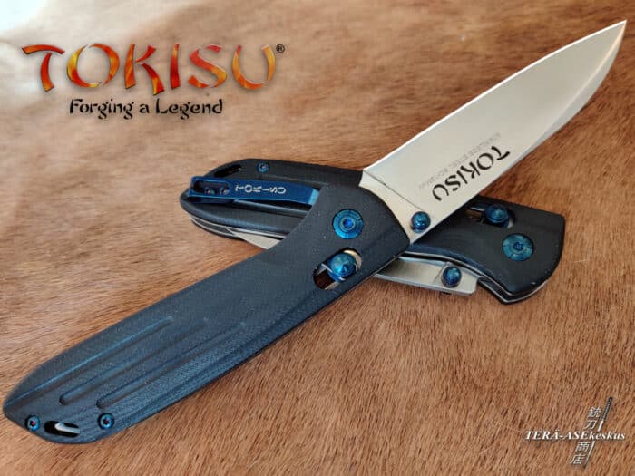 Tokisu G10 Axis Lock folding knife