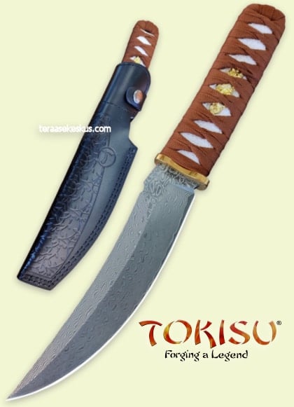 Tokisu Saigo Damascus japanilainen tanto veitsi