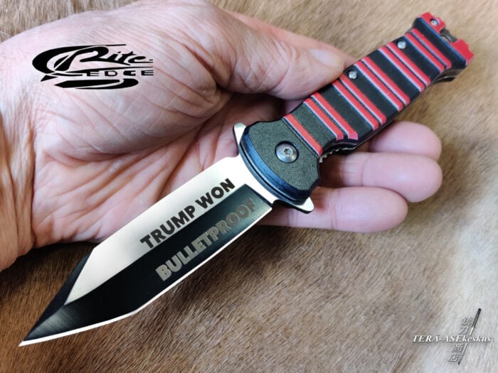 Rite Edge Trump Bulletproof A/O folding knife