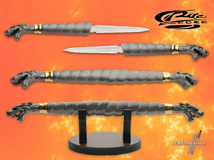 Rite Edge Twin Dragon Sword Daggers tikarisetti