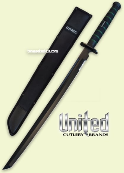 United Cutlery USMC Blackout Combat Tanto Sword