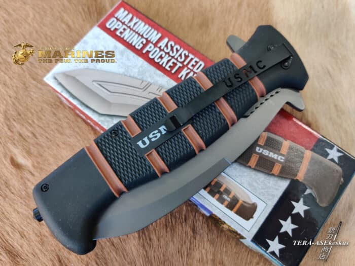 United Cutlery USMC Maximum Folder Linkkuveitsi