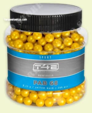 Umarex T4E PAB 68 cal Paintball Yellow värikuula
