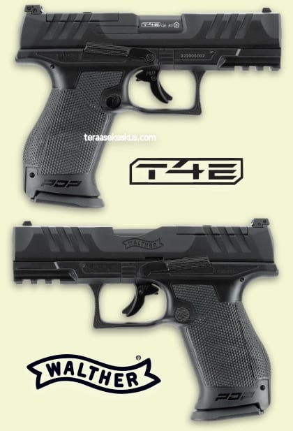 Umarex T4E Walther PDP Compact .43 cal air pistol