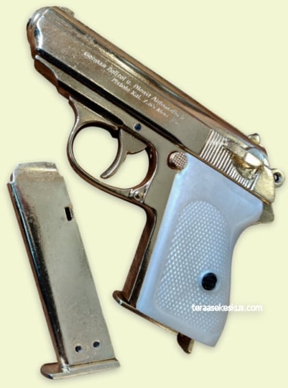 Denix Walther PPK Gold firearm replica pistol